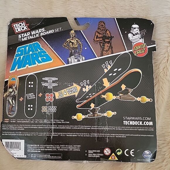 TECH DECK STAR WARS METALLIC BOARD SET - NEW! - Picture 6 of 13